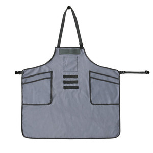 Adjustable Unisex Carpenter Tool <b>Apron</b> Oxford Cloth Multiple Pocket <b>Bib</b> <b>Apron</b> Work Suit Outdoor Tool Storage - Product Image 2