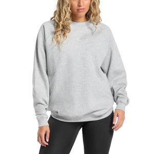 Sudaderas Bordadas Personalizadas al por Mayor para Mujer, Mangas Raglán, Entrenamiento, Talla Grande, Sudaderas con Capucha y Sudaderas de Felpa para Mujer - Product Image 1