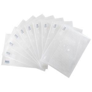 Deli 5502 A4 Transparent Document Bag Snap Button File Cover Office Storage Sleeve - Product Image 5