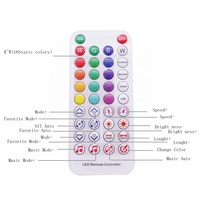 SP611E Blue-Tooth SceneX WS2812 Bande lumineuse LED adressable DC5V 12V 24V Music App IR 38 touches WS2811 Contrôleur LED