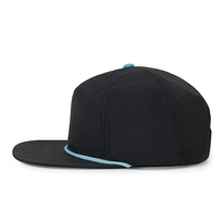 Casquette de baseball unisexe à séchage rapide, à visière plate, 6 panneaux, couleur unie, plaque légère en PVC, style japonais-coréen
