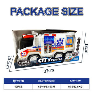 ชุดของเล่น<span class=keywords><strong>รถ</strong></span>บรรทุกสำหรับเด็กพร้อมเสียงเบาชุดของเล่นรถการ์ตูนขับเคลื่อนด้วยแรงเสียดทานขนาดใหญ่สำหรับเด็ก - Product Image 5
