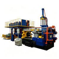 Presse à extrusion d'aluminium 1250T avec conteneur de 5 pouces pour profilés de fenêtres et industriels