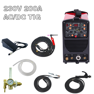 Soldador TIG de aluminio AC DC Aluminio <span class=keywords><strong>200</strong></span> <span class=keywords><strong>Amperios</strong></span> Soldadores Tig de pulso al por mayor Máquina de soldadura Tig - Product Image 1