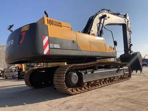 Excavadora de Orugas Volvo EC480 Usada en Buenas Condiciones, Pintura Original, Diseño de 50 Toneladas de Capacidad, Componentes Hidráulicos Kawasaki, Engranaje - Product Image 6
