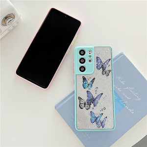 Custodia <span class=keywords><strong>Trasparente</strong></span> con Glitter a Farfalla per <span class=keywords><strong>Samsung</strong></span> S26 S25 S24 S23 <span class=keywords><strong>S22</strong></span> <span class=keywords><strong>Ultra</strong></span> S21 S20FE A53 A13 A52 A12 A32 - Product Image 6