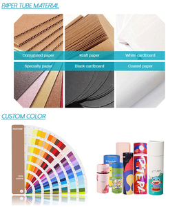 Rỗng Kraft Tùy Chỉnh Cà Phê Đậu Áp phích Gửi Thư Bao Bì 250G Ống Giấy Hộp Với Van Xả Kim Loại Nắp Đóng Cửa Tin Có Nắp Đậy Logo - Product Image 4