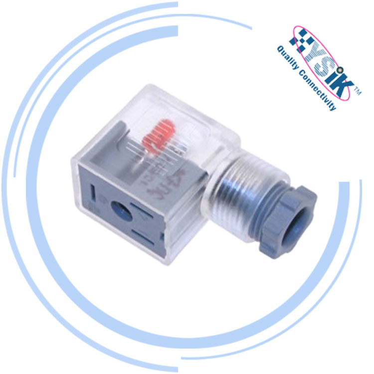 Hysik DIN EN 175301-803 ソレノイドコネクタプラグ 220V対応