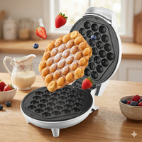 Machine à mini-beignets 7 cavités tendance, haute efficacité, électrique, avec contrôle automatique de la température
