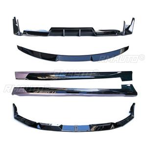 Extensión de alerón lateral para coche, difusor protector para Xiaomi Su7, alerón delantero y trasero, accesorios para coche en morado y negro - Product Image 6