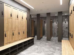 Serrure de <span class=keywords><strong>casier</strong></span> de gym Brikley imperméable, clé/<span class=keywords><strong>cadenas</strong></span>/<span class=keywords><strong>code</strong></span>/électronique/caméra/serrure à combinaison, montage au sol, structure durable, démontable, noir - Product Image 5