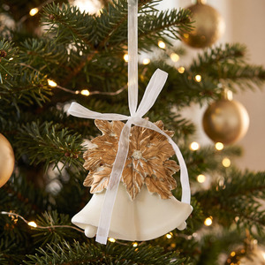 Ornements de Noël : Clochettes, Bas de Noël, <span class=keywords><strong>Train</strong></span>, Carrousel, Décorations suspendues en PVC peintes à la main – Vente en gros transfrontalière - Product Image 4