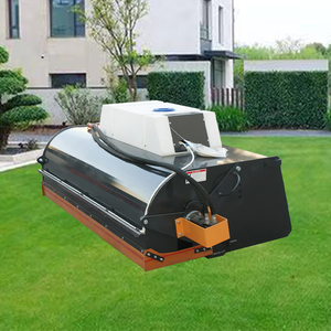 Alat Pelapik Jalan Skid Steer dengan Motor Hidrolik Dua Arah, Tangki Air 24 Galon, untuk Pembersihan Jalan di Proyek Teknik Kota - Product Image 1