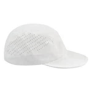 Cappello da corsa leggero impermeabile in nylon personalizzato 7 pannello poliestere traspirante Hydro running cappello cappello da campo