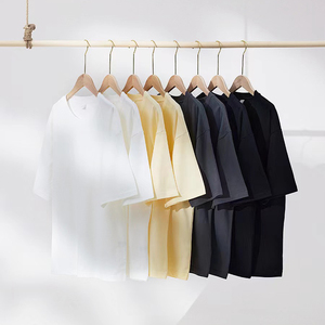T-shirts Homme 2026 en Gros – 100% Coton Biologique Blanc, Impression Numérique, Motif Lettres, Col Rond, Manches Courtes, Écologique - Product Image 2