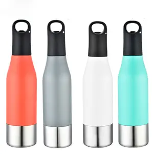 Fashion New Style Double Wall Wine Bottle Shape Vacuum Flask & Thermoses Outdoor Auto Mug