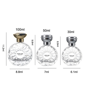 Eco friendly Glass Cosmetic Packaging Set