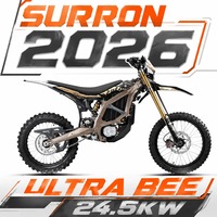 Motocicleta Eléctrica Todoterreno Surron Ultra Bee 24.5kW, E-Moto 74V 60Ah con Batería Extraíble, Disponible en Concesionarios, en Stock 2026