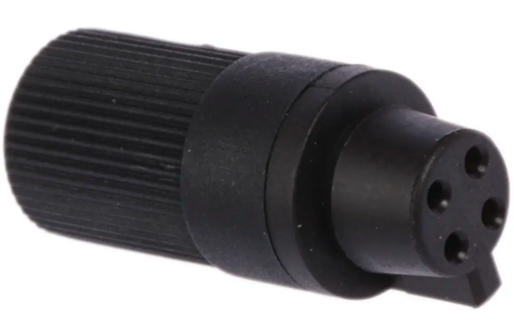 IP40 Connector Binder Snap-in Subminiature Male Female Cable Plug 3-Pin ...