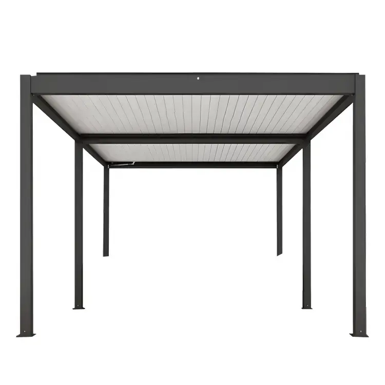 Sang trọng không thấm nước Louvre mái hiên điện pergola mái louver cho alfresco