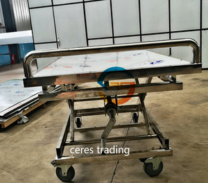 Morgue del Hospital habitación funeraria carro funeraria transporte ataúd carro - Product Image 1