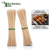 Brochettes de barbecue en bambou certifiées FSC, bâtonnets de grillades jetables, bâtonnets de kabob en bambou de qualité alimentaire pour restaurant et fête