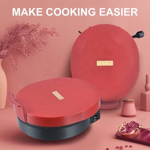 Venta caliente sartén para hornear eléctrica hogar interior sartén para <span class=keywords><strong>pizza</strong></span> eléctrica revestimiento antiadherente de doble cara sartén para hornear eléctrica - Product Image 2