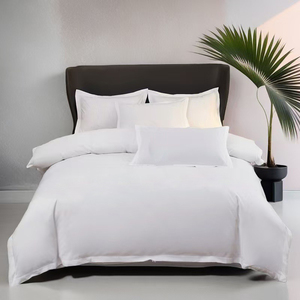Sábanas Planas Blancas 100% Algodón al por Mayor, Económicas, para Motels, Sábanas de Hotel Usadas en Venta - Product Image 4