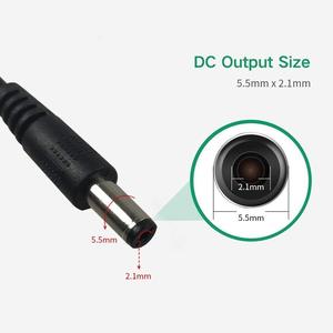 Cordon d'alimentation <span class=keywords><strong>usb</strong></span> avec prise <span class=keywords><strong>jack</strong></span> 12v dc et 12v pour acer, connecteur de haute qualité avec nickel plaqué, 2.1x5.5mm - Product Image 4