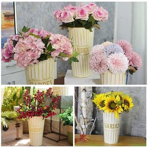 Produit le plus vendu, <span class=keywords><strong>vase</strong></span> en métal, décoration de table pour la maison, le bureau, le salon, la mariage, pot à fleurs décoratif, <span class=keywords><strong>vase</strong></span> à fleurs pour l'extérieur - Product Image 6