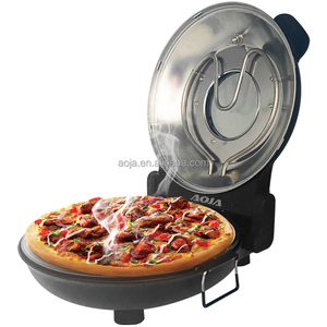 Forno Elettrico per <span class=keywords><strong>Pizza</strong></span> da 12 Pollici, Senza Fumo, per Interni, Facile da Usare, con Teglia in Ceramica Automatica, per <span class=keywords><strong>Pizza</strong></span> Deliziosa Fatta in Casa - Product Image 3