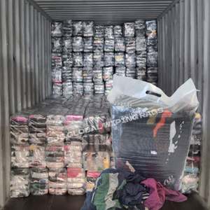 Trapos de Limpieza Multiusos 100% Algodón de Colores Variados para Limpieza Industrial - Product Image 1