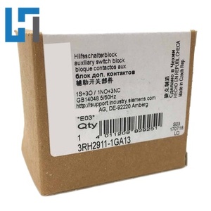 สวิตช์เสริมแบบใหม่ของแท้ 1NO+3NC 3RH2911-1GA13 ตัวควบคุมการเขียนโปรแกรม PLC 3RH29111GA13 มีสินค้าในสต็อก - Product Image 1
