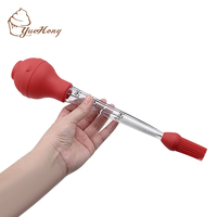 4 pièces dinde Baster ensemble résistant à la chaleur de qualité alimentaire Silicone dinde Baster pour la cuisson et la maison cuisson outil de cuisine