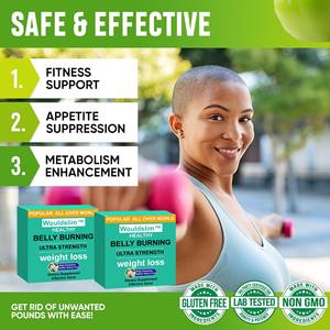 Kapsul pelangsing pembakar lemak Pria & Wanita, perawatan kesehatan pribadi, cepat menurunkan perut datar langsing - Product Image 6