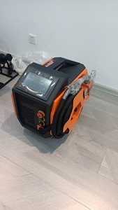 Máquina cortadora de limpieza de soldadura láser portátil de mano por punto Manual de aluminio con cable de batería de haz láser <span class=keywords><strong>4</strong></span> en 1 - Product Image 6