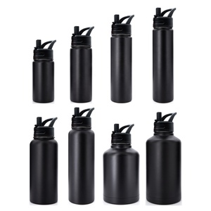 <span class=keywords><strong>Mymoon</strong></span> Custom Wasser flaschen Edelstahl Sport Vakuum flasche mit 3 Deckeln - Product Image 6