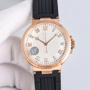 Reloj Mecánico Deportivo de Lujo para Hombre, Estilo Náutico, Alta Calidad, Exquisito, Luminoso, Moderno, con Correa de Cuero, Goma y Silicona - Product Image 2