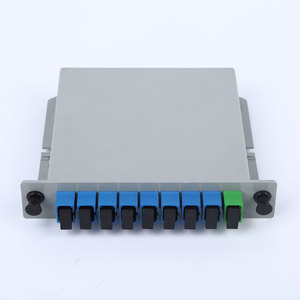 Divisor de Fibra Óptica PLC Tipo Cassette 1x8 SC <span class=keywords><strong>UPC</strong></span> Monomodo para Distribución Óptica FTTH y División de Señal (Venta al Por Mayor) - Product Image 2