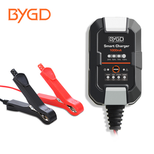 <span class=keywords><strong>Chargeur</strong></span> de batterie intelligent 1000 mA 6V/12V pour batteries Lithium/AGM/EFB/GEL/Plomb-Acide, charge en 3 étapes, 6 protections pour voiture, scooter, électrique - Product Image 6