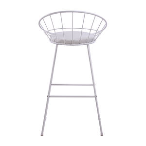 Miễn Phí Mẫu Vàng Hiện Đại Lưới Ngoài Trời Vòng Dkr Kim Loại Lá Thép Bê Tông <span class=keywords><strong>Stackable</strong></span> Lucy Chủ Tịch Ăn <span class=keywords><strong>Side</strong></span> Black Wire <span class=keywords><strong>Chair</strong></span> - Product Image 6