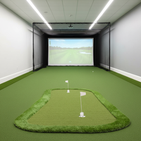 Vente en gros d'épaisseur différente de 10mm 15mm 20mm 30mm 35mm 40mm Mini Golf d'intérieur Sim Putting Green Gazon Gazon artificiel Tapis de gazon