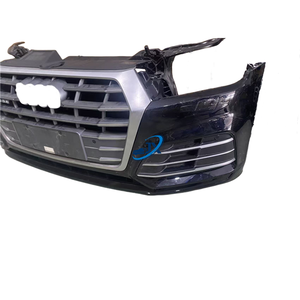 Pour 2018-2020 <span class=keywords><strong>Audi</strong></span> Q5 Premium pare-chocs avant, pare-chocs avant équipé d'un amplificateur en métal de calandre de ventilateur de radiateur - Product Image 3