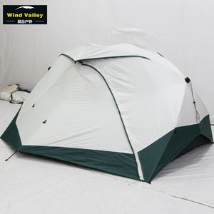 Tente de camping pliable à une chambre, de haute qualité, à double couche, pour deux personnes, automatique, pour l'extérieur, quatre saisons, Wind Valley Xinqiu - Product Image 4