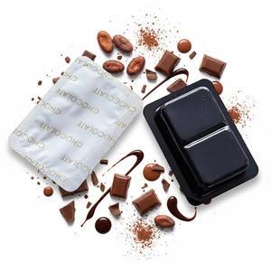 Chocolate Probiótico Vegano con Fibra Prebiótica a Base de Plantas para el Bienestar Digestivo, Control del Apetito y Quema de Grasa Saludable - Product Image 1