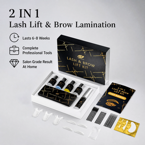 Kit de rehaussement de <span class=keywords><strong>cils</strong></span> et de lamination de sourcils à la kératine OEM, ensemble semi-<span class=keywords><strong>permanent</strong></span> pour <span class=keywords><strong>recourber</strong></span> <span class=keywords><strong>les</strong></span> <span class=keywords><strong>cils</strong></span> - Product Image 4