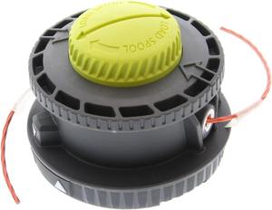 Bobine facile + tête <span class=keywords><strong>de</strong></span> coupe d'alimentation par bosse arbre droit convient pour <span class=keywords><strong>Ryobi</strong></span> RY15526 RY15527 RY15529 - Product Image 1