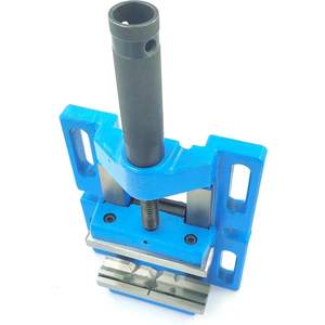 Étau d'établi Unigrip 5 pouces (125 mm) avec corps en fonte, mâchoires en acier à outils, surface de mâchoire lisse, qualité industrielle, base fixe - Product Image 2