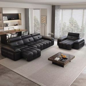 Chất Lượng Cao Sofa Sang Trọng Đặt Phòng Khách Ghế Với Da Bìa Điện Điều Khiển Từ Xa Sofa Cho Bán Buôn - Product Image 2