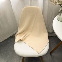 Nouveau coton bébé tricoté couverture canapé décoration couvre épaissi lit fin serviettes solide Simple jeter